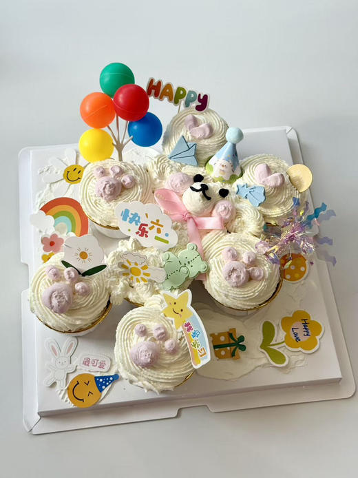 小熊纸杯蛋糕 商品图0