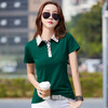 雀说新款短袖翻领t恤Polo衫棉质上衣AL 507 商品缩略图0