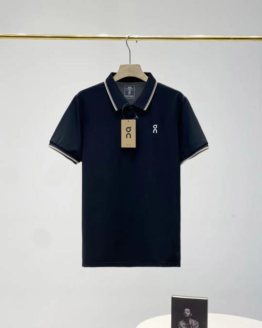 On昂跑2025夏新款轻奢香氛凉感男士商务POLO衫速干冰丝polo上衣！ 商品图3