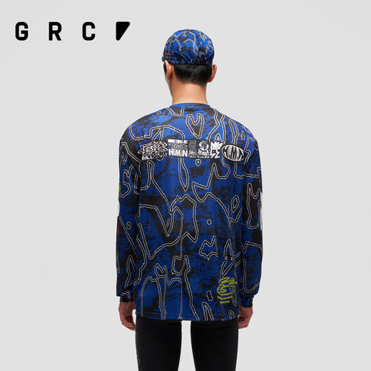 GRC通勤长袖春夏男女款KAS联名系列吸湿透气骑行上衣 商品图2
