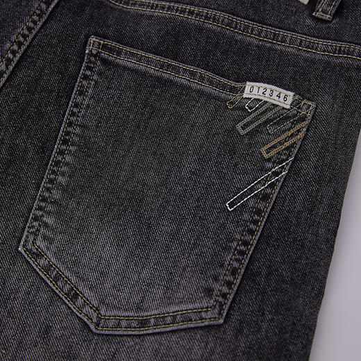 【新品上新】HX 夏季水洗牛仔合体九分裤S210520005101 商品图5