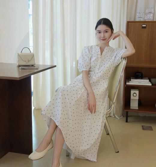  重磅推荐！Liberty雏菊印花连衣裙  进口面料长绒棉  法式碎花连衣裙 商品图1