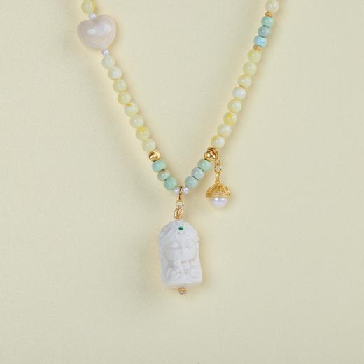 【有愿皆从】猛犸扎基蜜蜡项链 ZX2505269 商品图5