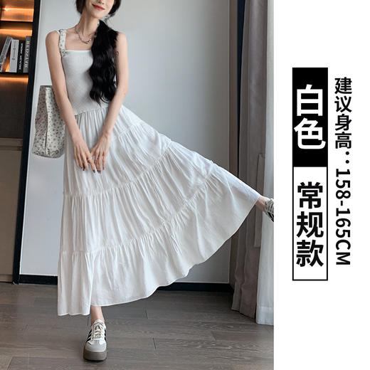 雀说新款高腰显瘦a字垂感长裙蓬 蓬蛋糕裙ALZ398 商品图9