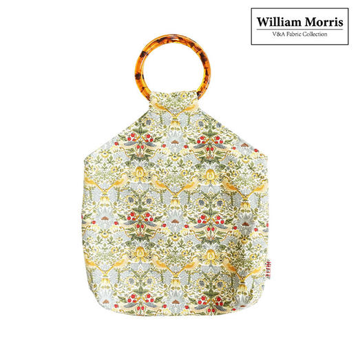 HUJI祤集Amber手提包WilliamMorris花鸟系列 商品图7