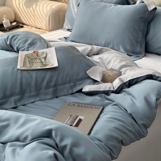 【奥地利🇦🇹60s兰精天丝四件套】莱赛尔纤维自带凉感 亲肤透气 丝滑触感升级 防滑多功能合一 商品图5