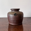 日本备前烧可壁挂式粗陶花器 商品缩略图0
