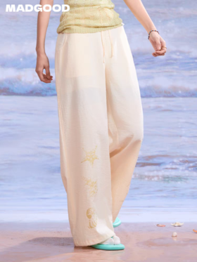 马得工地/MDGDCK252221/海螺水印直筒裤