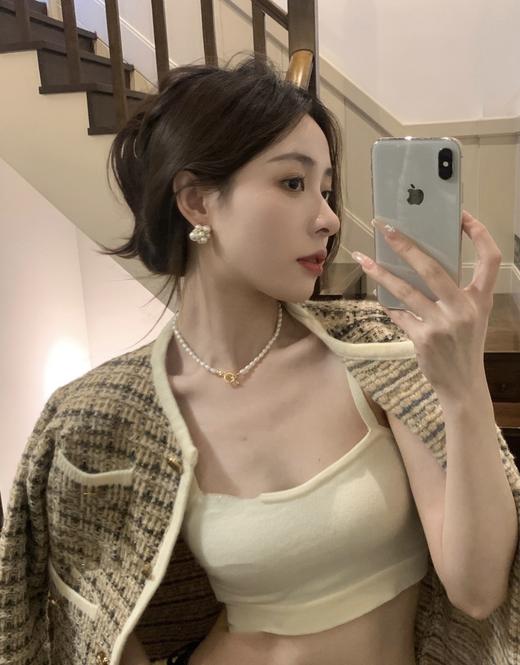 赛琳色珠花耳钉中古款（US*UTY） 商品图7