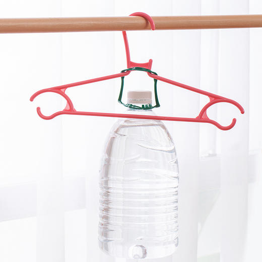 茶花 大衣架 晾衣架子42cm 衣服架衣挂架晒衣架衣服撑子挂衣架 10支装*2 商品图4