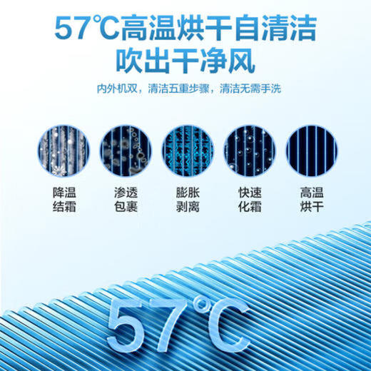 【国补15%】科龙空调 1.5匹空调 新一级能效KFR-35GW/QC1-X1 商品图4