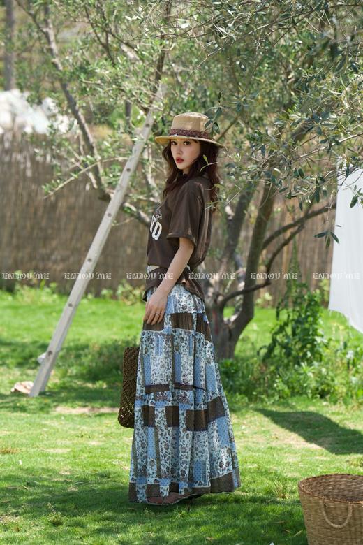 【门店同款】ENJOY夏季“可露丽”拼色套装 162895185 商品图2