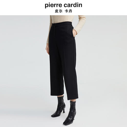 [皮尔卡丹女装]新款淑女褶皱修身时尚连衣裙 商品图1