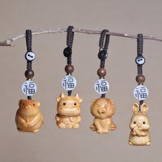 手工艺品十二生肖钥匙扣（1只） 商品图1