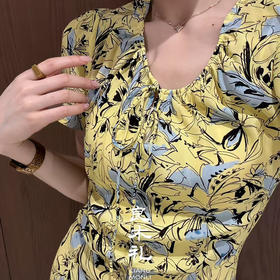 【预售7天】良木礼真丝连衣裙（1570）