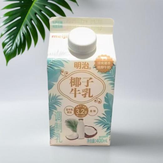 明治椰子牛乳 400mL/盒 商品图0