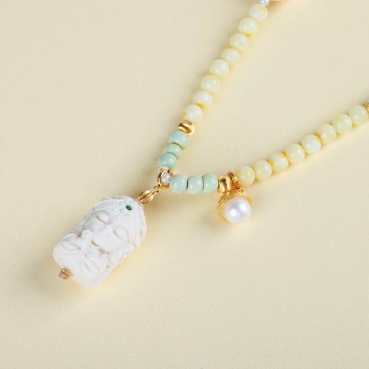 【有愿皆从】猛犸扎基蜜蜡项链 ZX2505269 商品图6