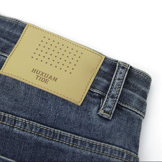 【新品上新】HX 夏季水洗直筒牛仔长裤合体Y201520003101 商品图7