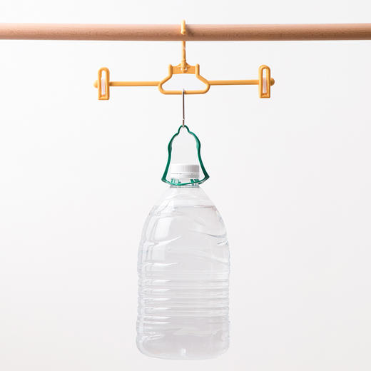 茶花裤架 塑料裤夹子衣架子挂裤子挂架裙夹裤挂衣柜收纳 10支装*2 商品图3