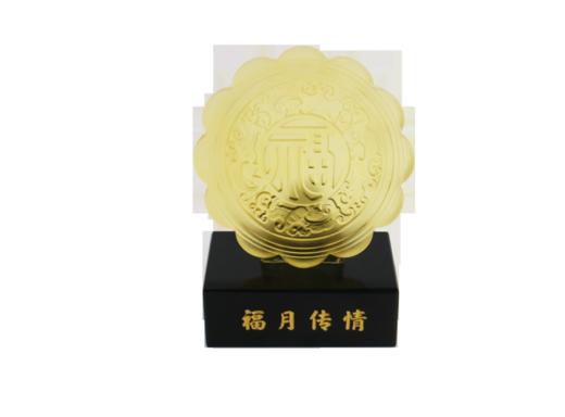 福月传情  琉璃+水晶 135x95x172mm 商品图1