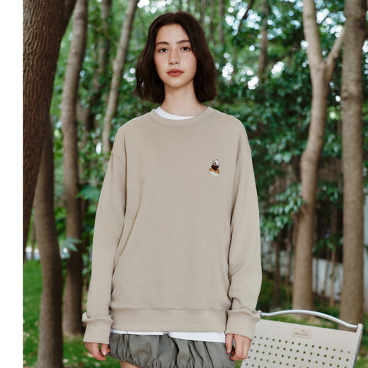 gxg.jeans男装春秋季热卖多色加绒圆领卫衣J24D313003 商品图2