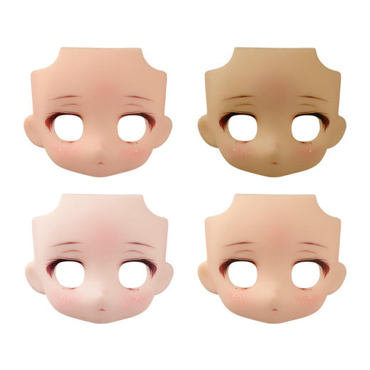 【GSC预售定金】定制表情配件 Make Up！renya02（蜜桃色/肉桂色/奶油色/杏仁奶色） 商品图4