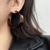 赛琳凯旋门棕色半弯耳环（XJ） 商品缩略图8