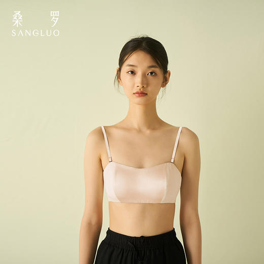 SANGLUO桑罗 少女内衣防走光无钢圈抹胸春夏打底裹胸 商品图3