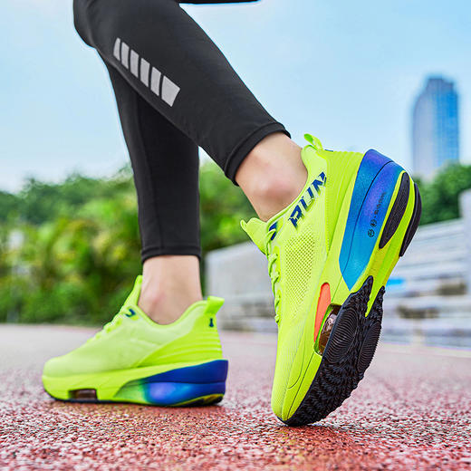 热卖中！！脚宽脚胖建议拍大一码！【奥特莱斯线下专柜有售】简届飞度气垫减震竞速运动跑鞋（男女同款） 商品图6