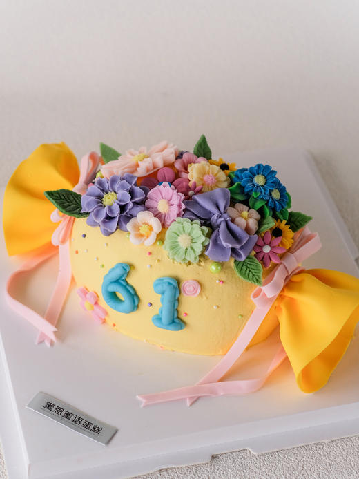 定制款蛋糕 - 糖果花花 商品图0