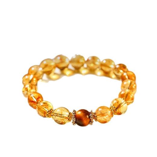 <有书独家>【聚财旺桃花🎉】黄水晶手串🔥神器就在这里！💰✨天然黄水晶手串 黄塔晶手链  商品图4