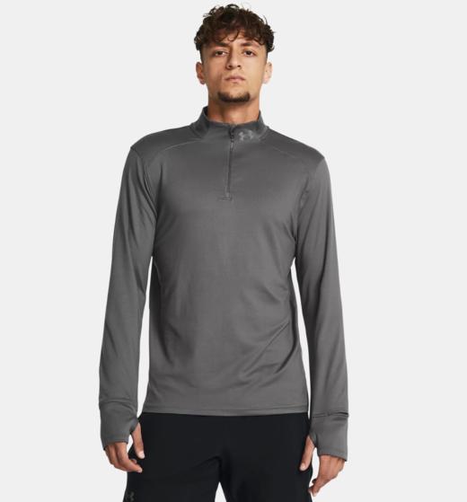 【11.15立冬暖心礼】安德玛UA Qualifier男子1/4拉链跑步速干健身运动长袖T恤1379288-025 商品图0