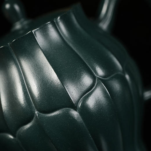 龙德堂陶艺 汤宣武制《高菱》210cc 苏门答腊青  库存请咨询客服 商品图3