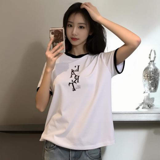 佐丹奴女装2024新款女装印花T恤05394207 商品图0