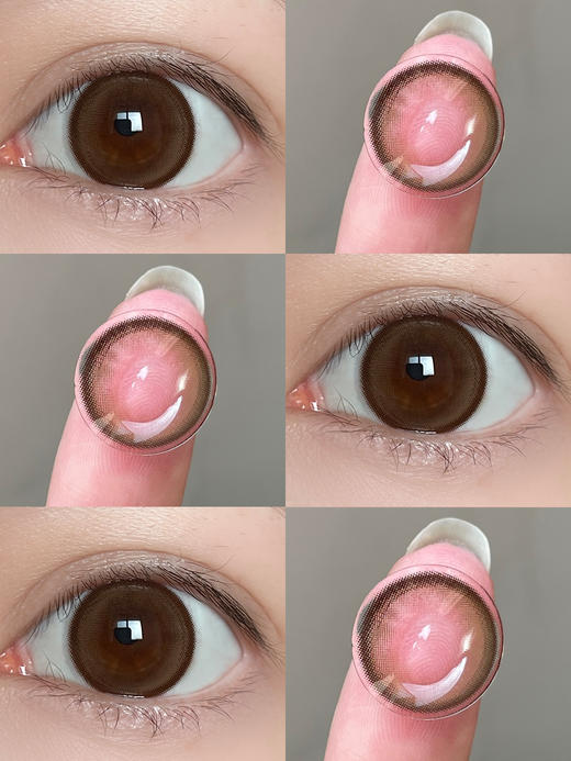 annakelly月抛美瞳 日落余晖棕 14.2mm 商品图0