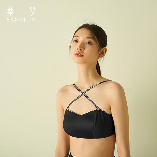 SANGLUO桑罗 少女内衣防走光无钢圈抹胸春夏打底裹胸 商品图4