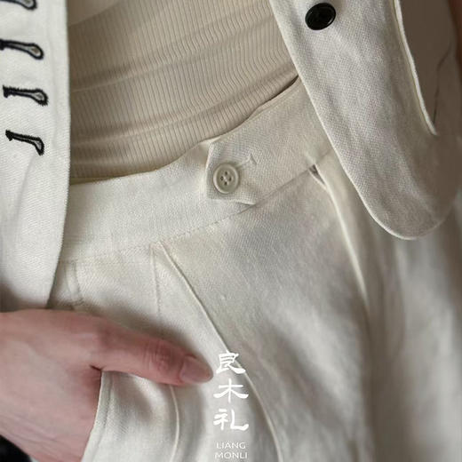 【部分现货】良木礼亚麻套装（2e091-2e044） 商品图4