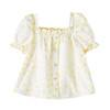 笛莎Deesha 童装女童衬衫2024春季新款短袖衬衫 商品缩略图4