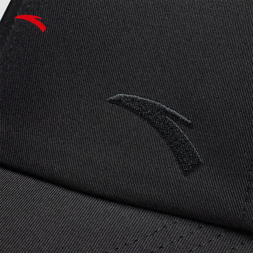 安踏棒球帽休闲运动帽子简约黑色鸭舌帽学生潮流帽子192457251 商品图1