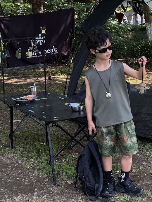 《追风少年》新款男女童夏季套装  经典设计  安全面料  吸湿透气  耐磨防刮（小童尺码建议拍大一码） 商品图4