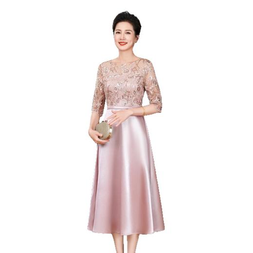 HYX-25-259改良年轻款夏季新款高级感旗袍连衣裙婚宴装结婚气质日常装新中式 商品图4