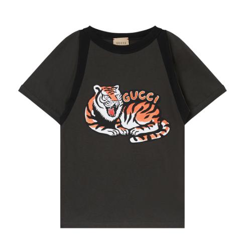 GUCCI棉质短袖T恤 商品图0