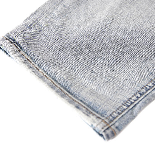 【新品上新】HX 夏季水洗直筒牛仔长裤合体S201522094101 商品图6