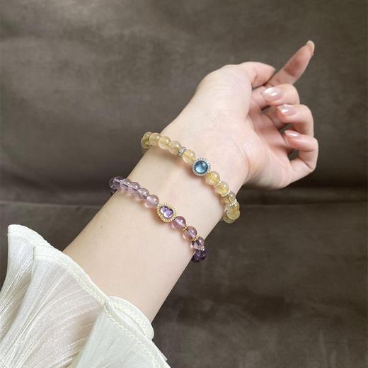 【暴富上岸必备💰】紫葫芦紫水晶手链【礼盒装】✨轻奢小众设计，福禄相伴，开启好运新篇章！紫葫芦仿天然紫水晶手链 女简约气质小众设计 轻奢上岸紫水晶手串女  手串配盒子 商品图2