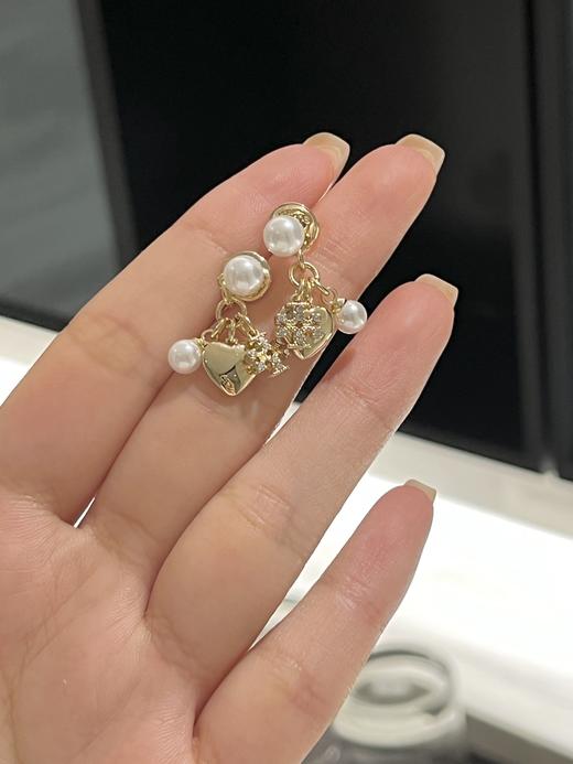 美到犯规温柔心动TB珍珠施华洛世奇耳钉 商品图6