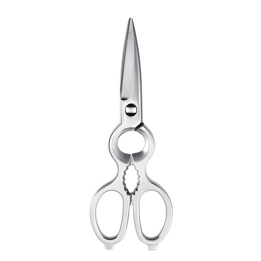 美珑美利新龙渊家用不锈钢厨房剪刀多功能强力鸡骨剪食物剪核桃夹【不支持补差，非质量问题不退不换】S 商品图1