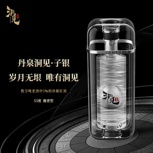 53度丹泉（洞见银标）510ml 单瓶 商品图2