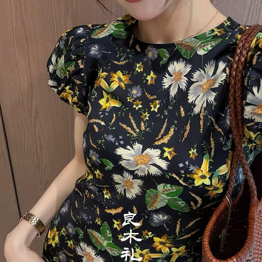 【预售7天】良木礼真丝连衣裙（3388） 商品图3