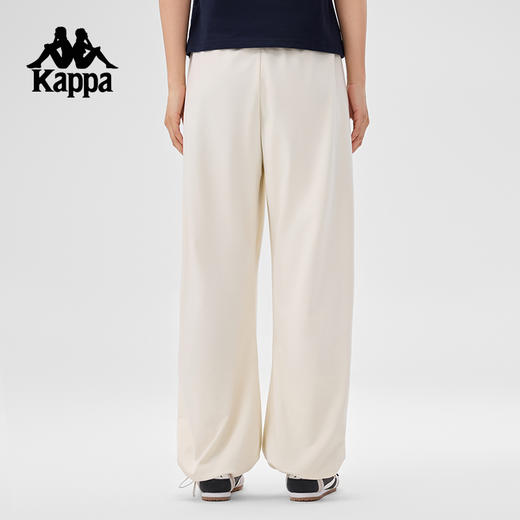 Kappa卡帕背靠背夏季2025新款凉感运动长裤女休闲针织裤子直筒裤K0F42AK04 商品图1