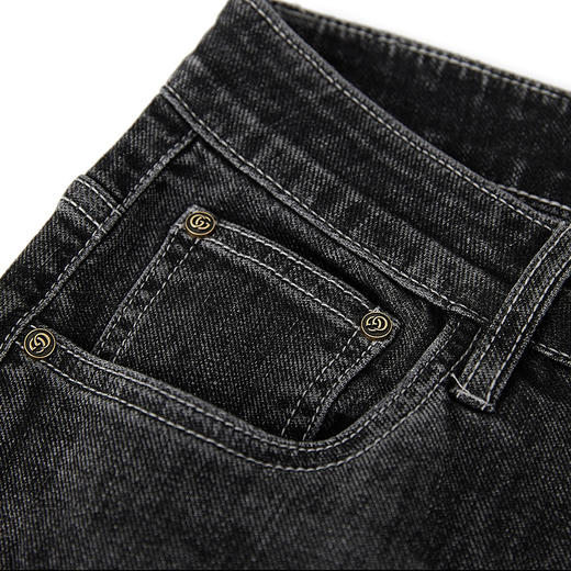 【新品上新】HX 夏季水洗牛仔九分裤修身Y210520002101 商品图4